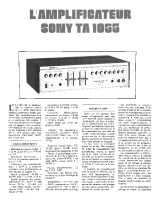 Sony TA-1150-TEST-11-07-1974